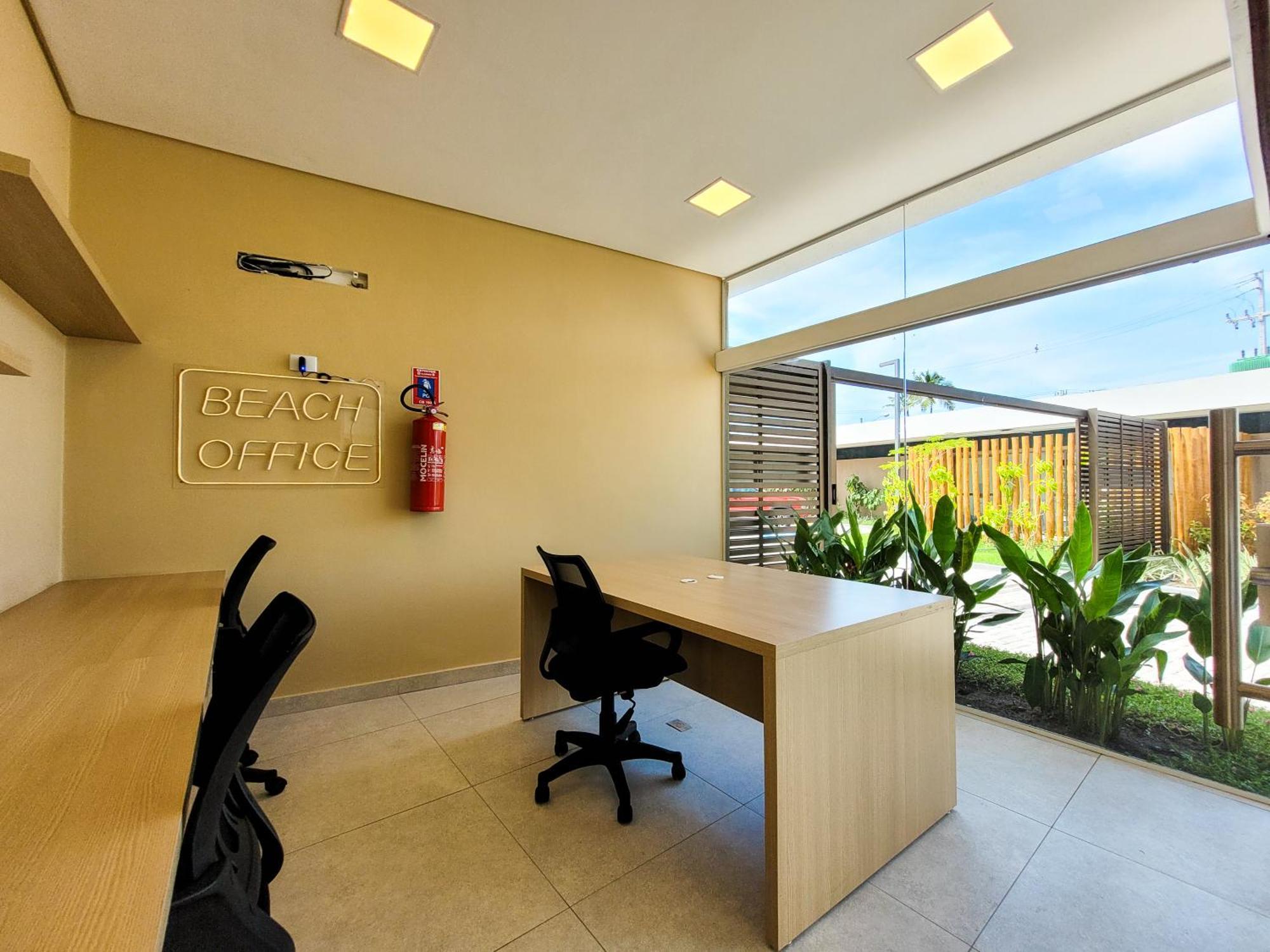 Sol Do Makia Experience, Beleza & Conforto - Flat Vista Piscina Em Muro Alto *
