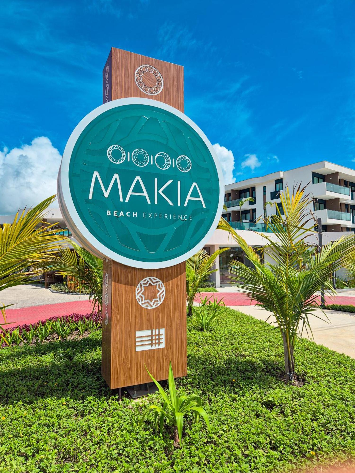 Sol Do Makia Experience, Beleza & Conforto - Flat Vista Piscina Em Muro Alto