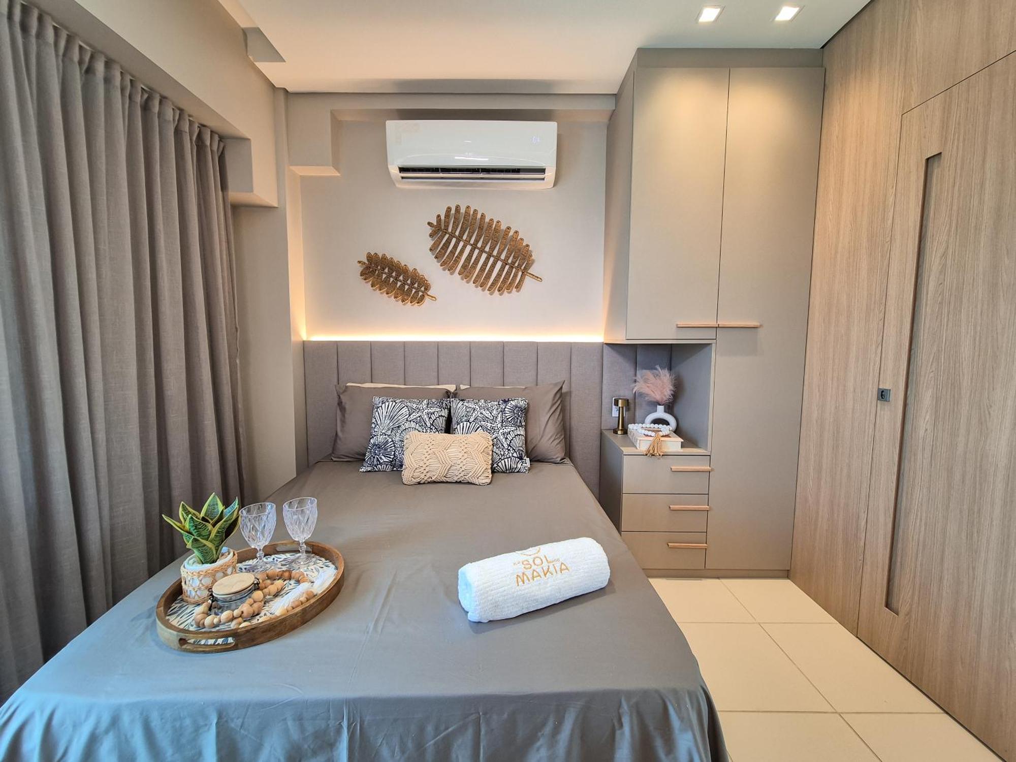 Apartment Sol Do Makia Experience, Beleza & Conforto - Flat Vista Piscina Em Muro Alto